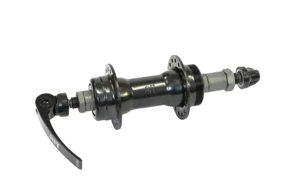 Втулка задняя стальная под трещетку V-Brake, 32 отв., под эксцентрик (10 мм), 135x145 мм, JY-432RQR JOY TECH (1RHSED100488)