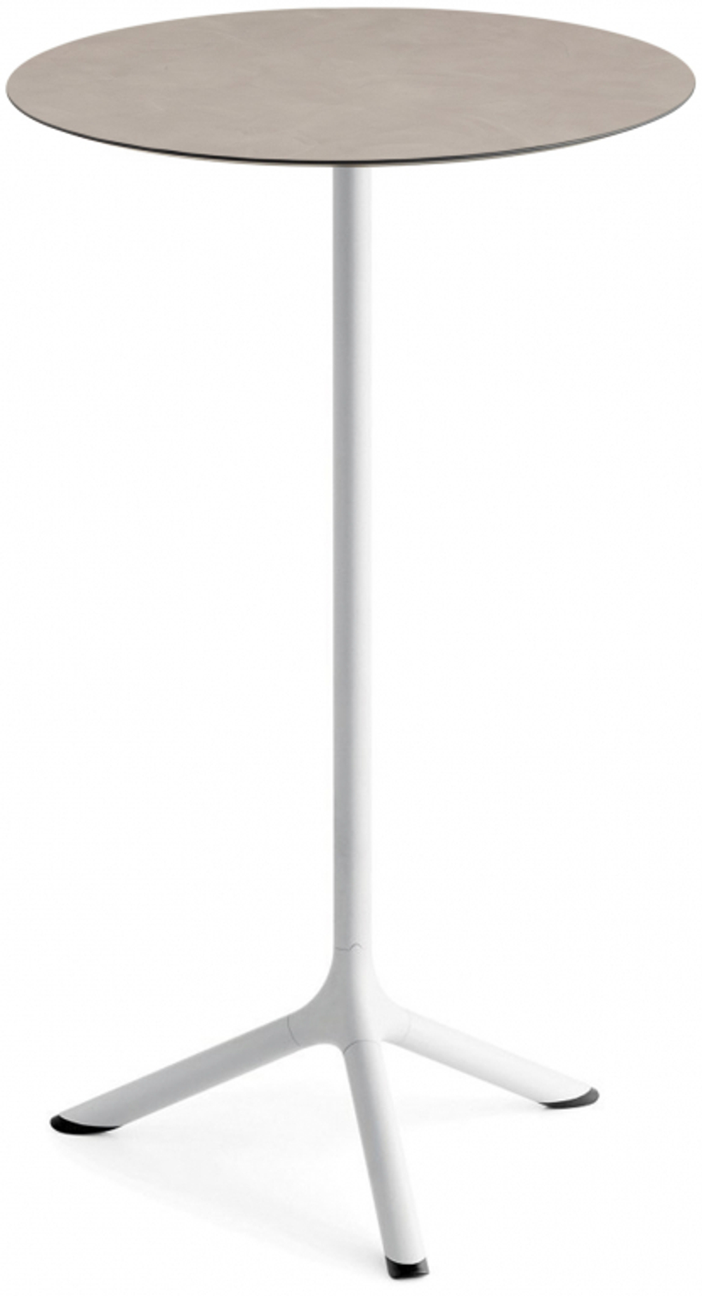 Стол ламинированный барный складной Scab Design Tripe Folding, белый, тортора шпатель