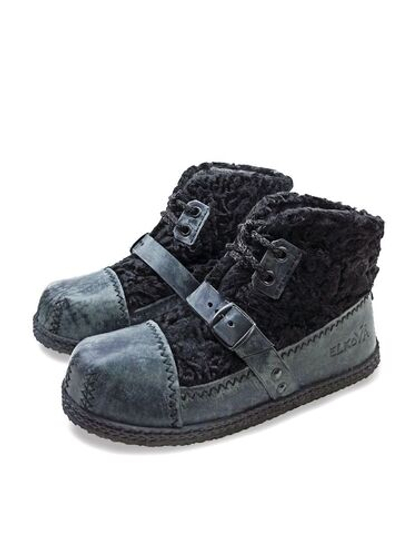 Сапожки из натурального каракуля "In Black"