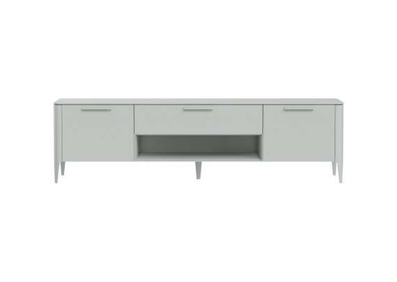 Тумба Type под ТВ ширина 200 см (светло-серый)