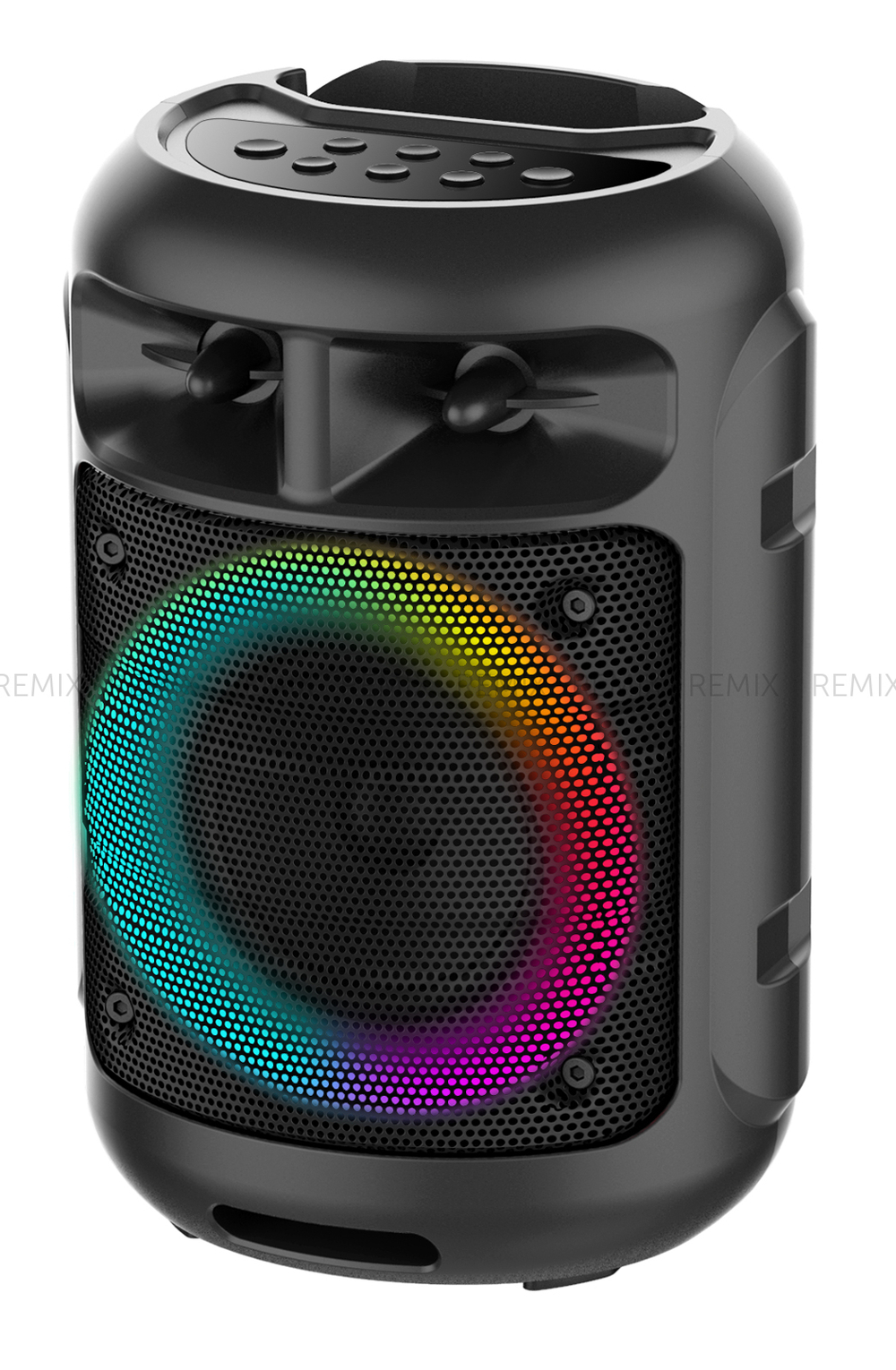 Портативная колонка FUMIKO STELLAR 300 черная RGB-подсветка