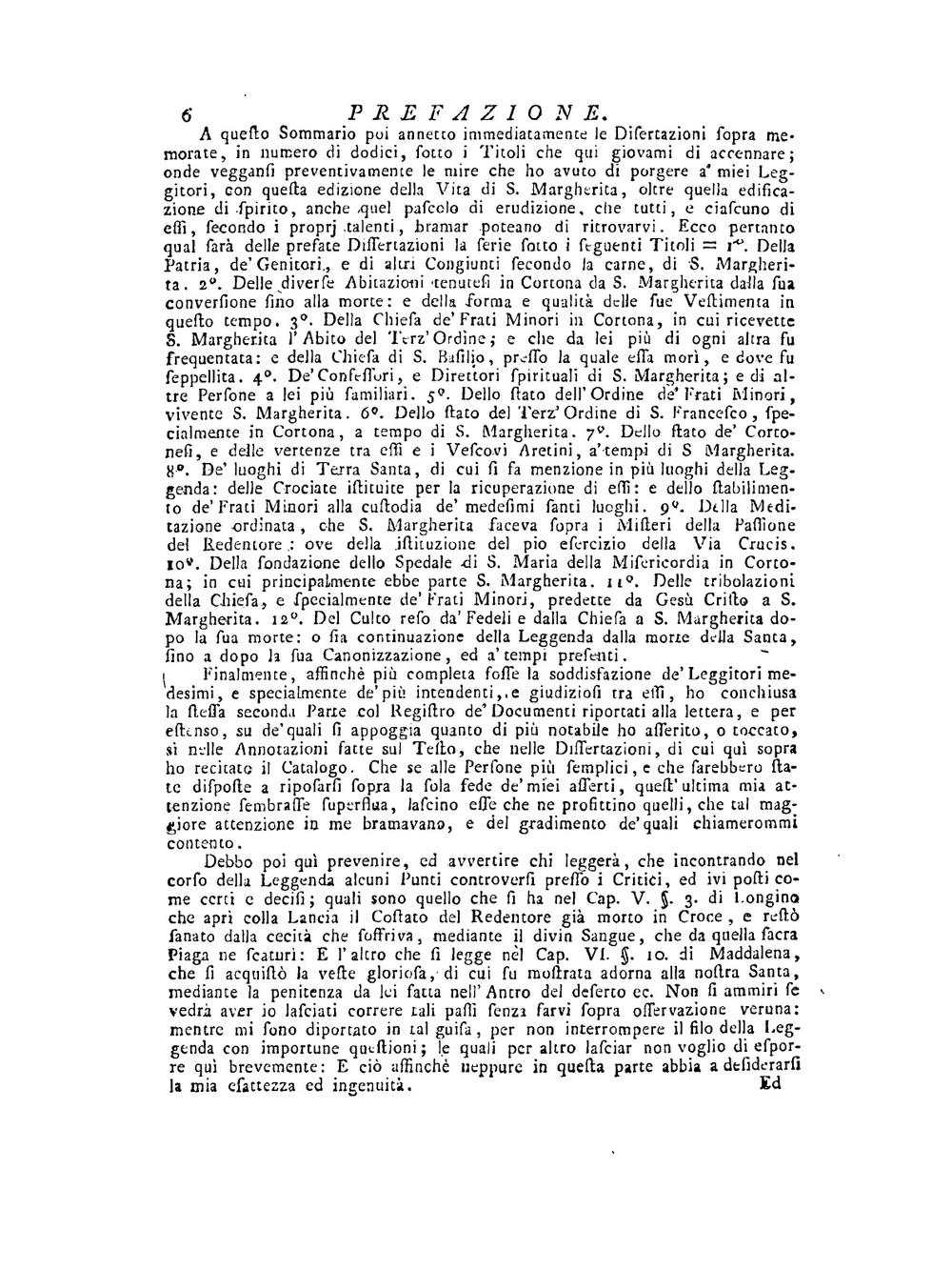 Antica leggenda della vita e de' miracoli di S. Margherita di Cortona | G. Bevegnati