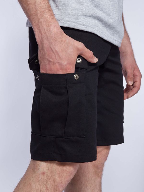 Шорты Cargo Черные - фото 4