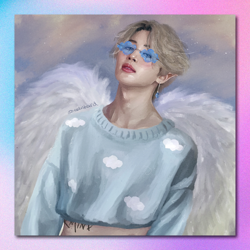 Арт принт / ediskard / BTS / Чимин