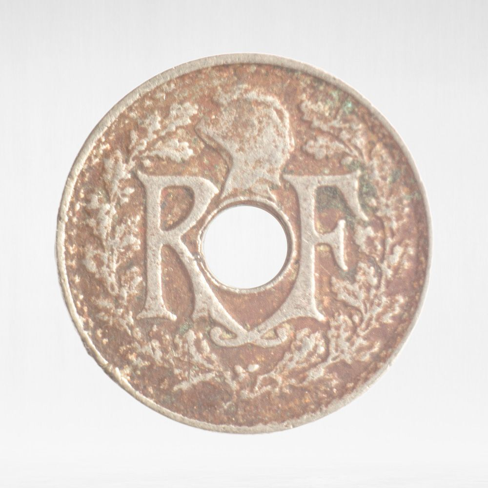 France, 5 Centimes 1922, F