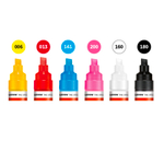Набор маркеров Molotow ONE4ALL 327HS - 6шт Basic-Set 1 (4-8мм)