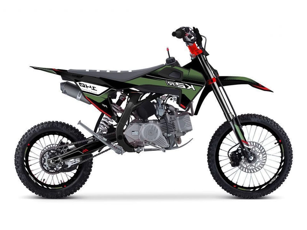 Питбайк K2R PF 140 Green/Black 2023