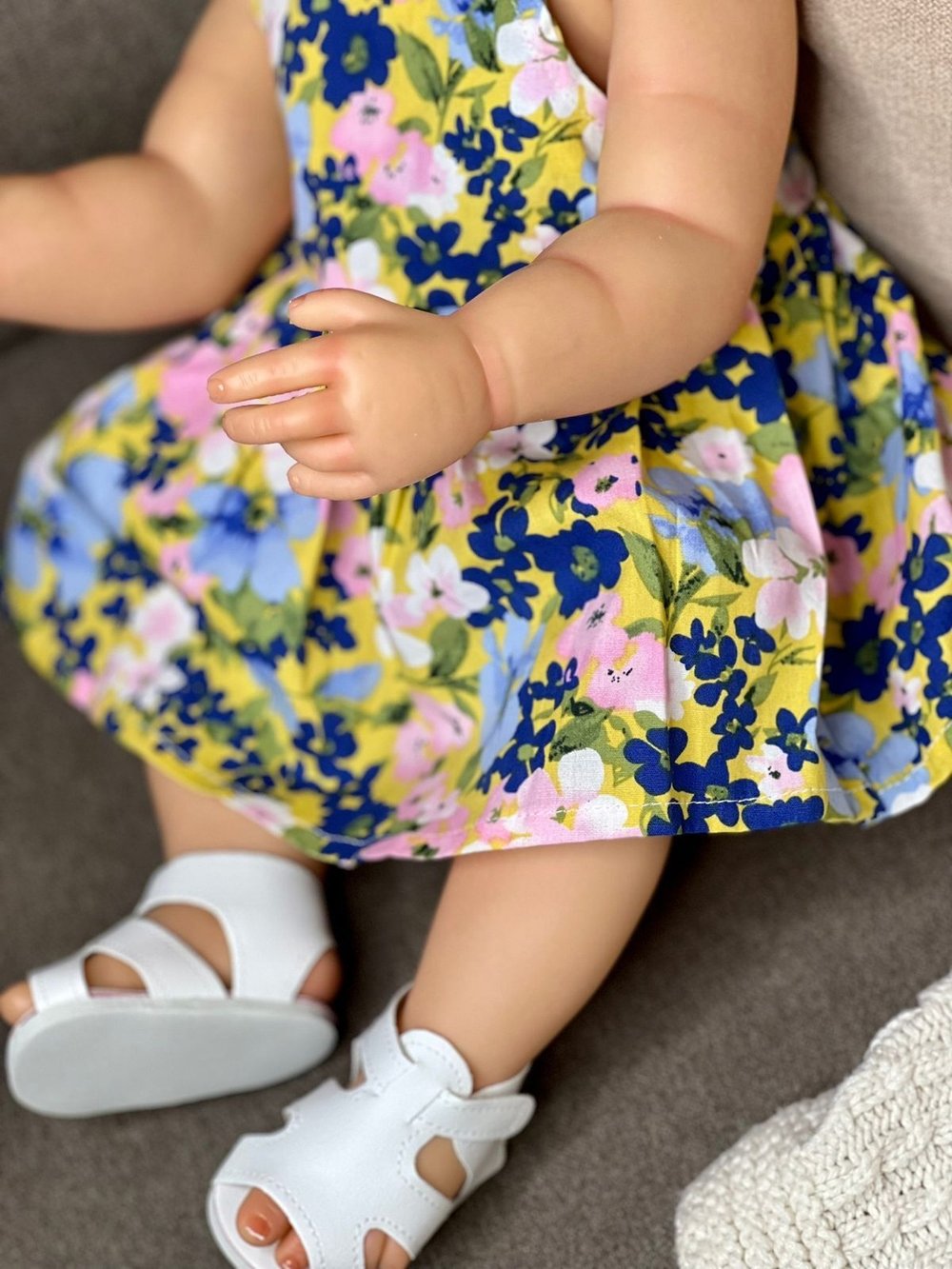 Кукла Реборн виниловая 55см в пакете (FA-040)