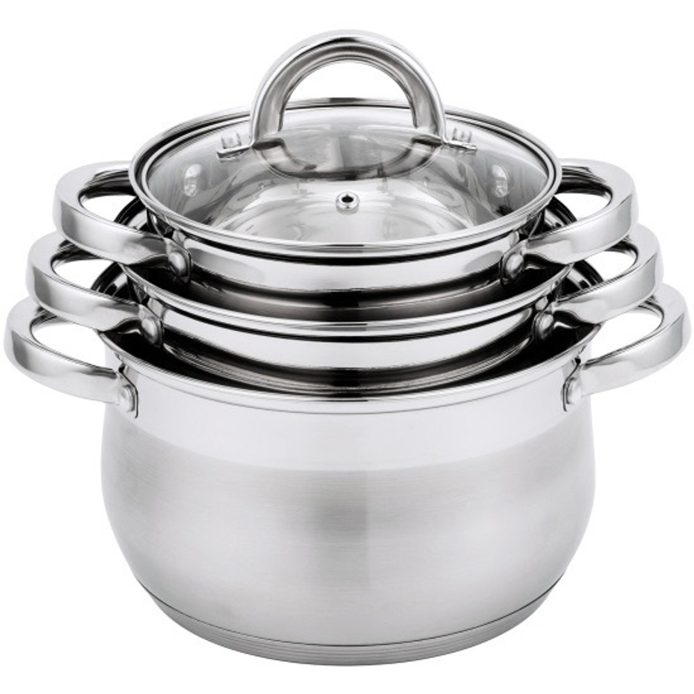 Набор Кастрюль /нерж Bella 2,9/4,0/6,5 л APPETITE