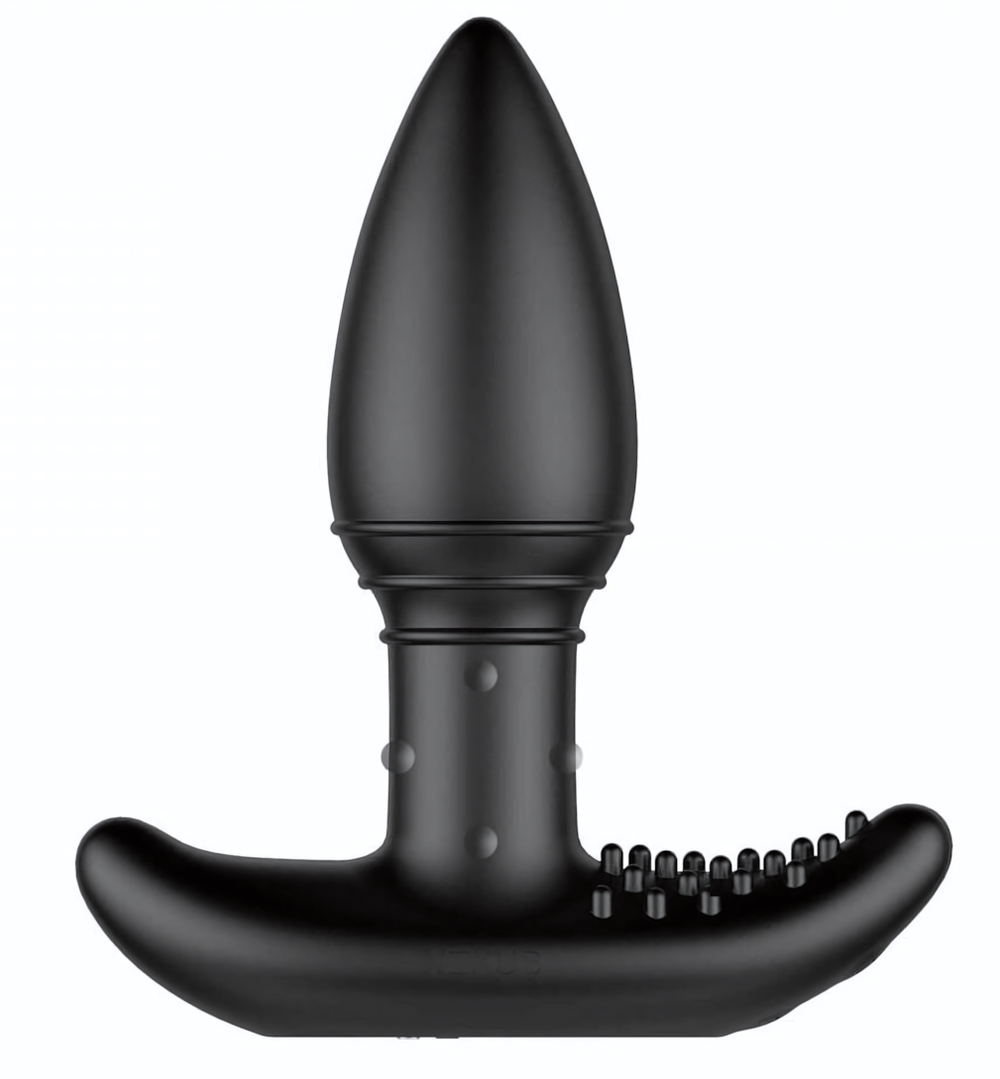 Черная анальная вибропробка Nexus B-Stroker - 13 см. (Цвет: черный)