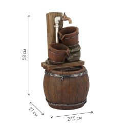 GAUF-03 GREEN APPLE Уличный фонтан Дача 65 см | GREEN APPLE