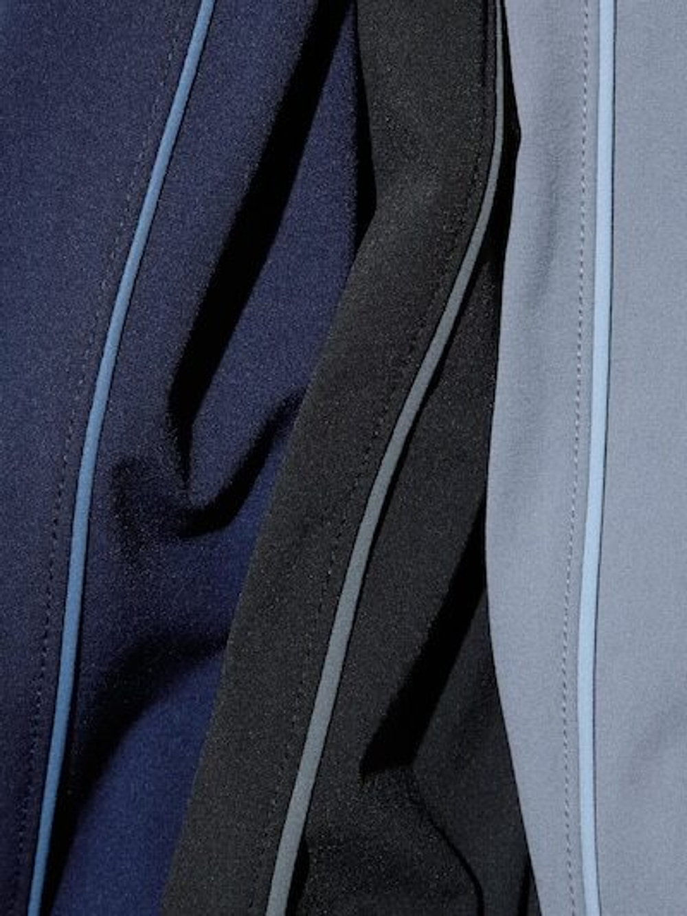 UNIQLO ЭЛАСТИЧНЫЕ СПОРТИВНЫЕ БРЮКИ, ТЕМНО-СИНИЙ