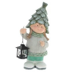 GAEM Фигурка декоративная "Девочка", L23 W20 H48 см, 2в.