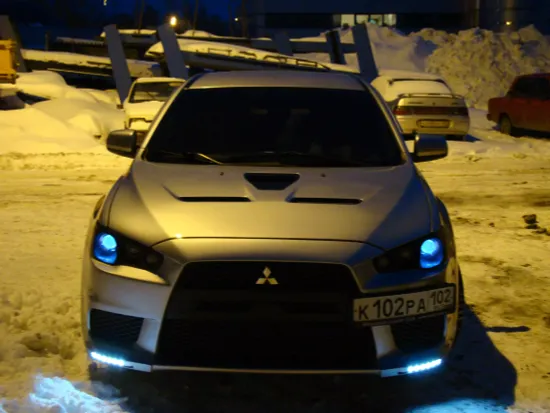 Капот EVO для Mitsubishi Lancer 10