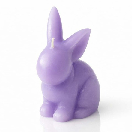 Свеча кролик лиловый, 150 г