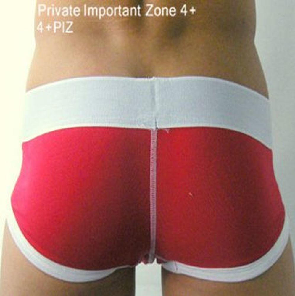 Мужские трусы хипсы 4+ Private Important Zone 365 Red Hipster