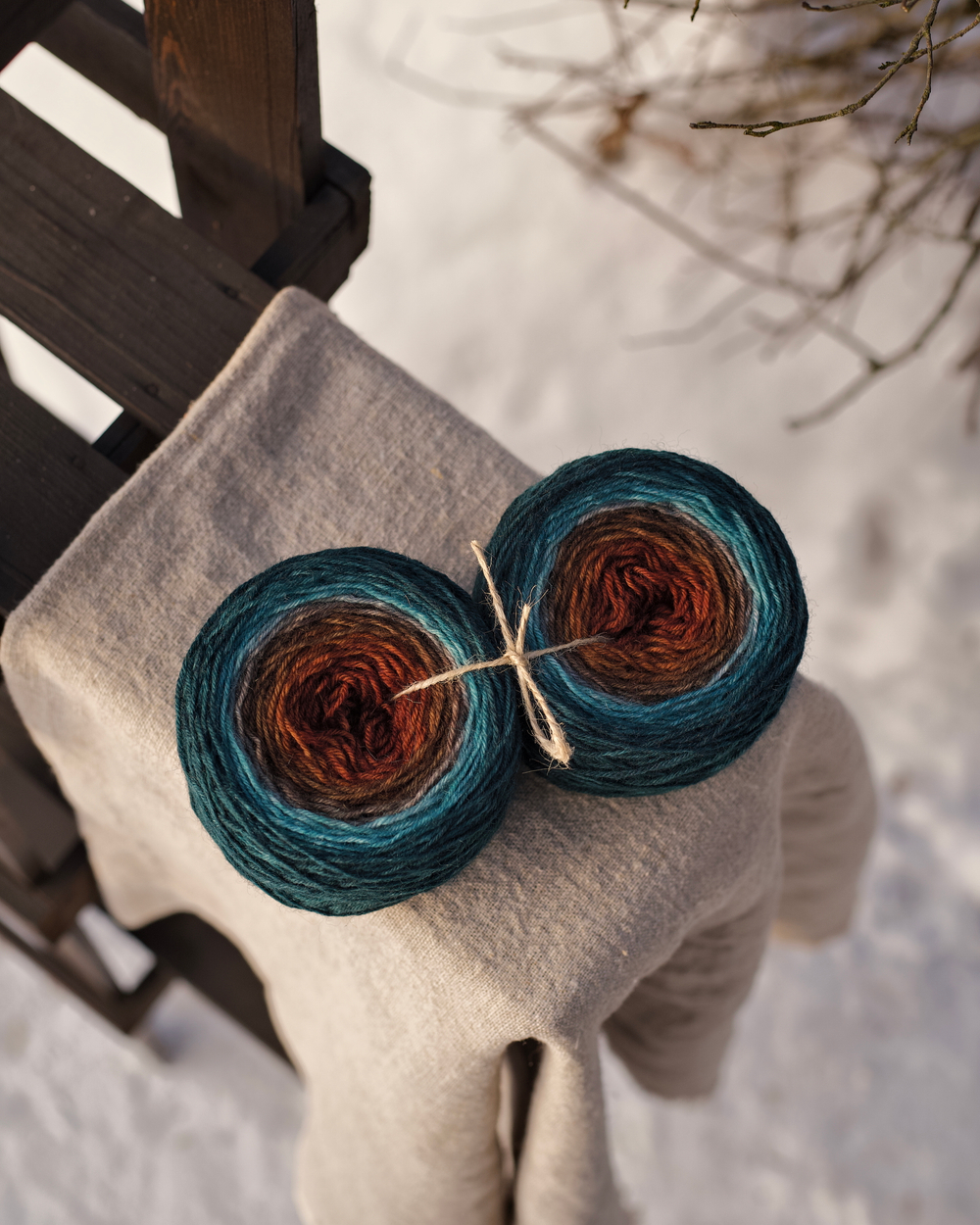 Градиент "Бездна" 93 г шерсть