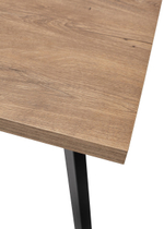 Стол М-City DISAUR Брик М (Brick M) 120 Дуб Канзас, Черный