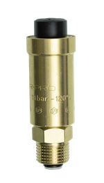 Воздухоотводчик 1/2 с обратным клапаном (ЛАТУН)  ViEiR  (100/1шт)