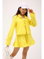 Костюм летний двойка с шортами и рубашкой