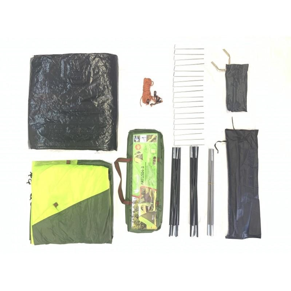 Палатка кемпинговая 3-х местная 1504-3