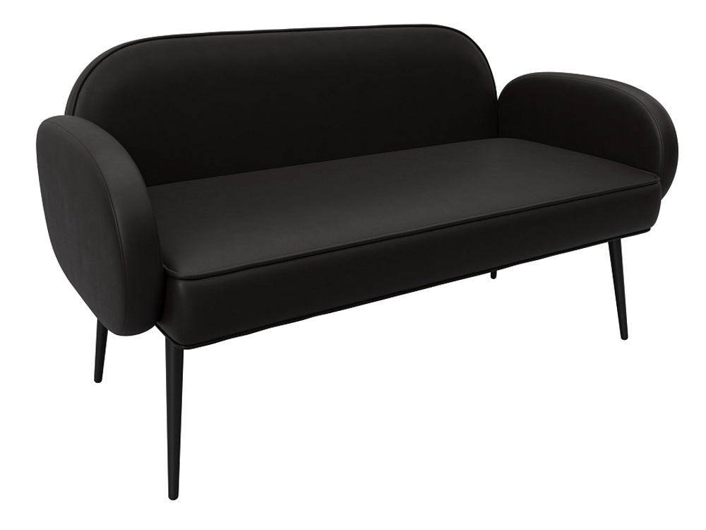 Диван прямой Лига-086 ЭКОКОЖА GRIFON 12 коричневый