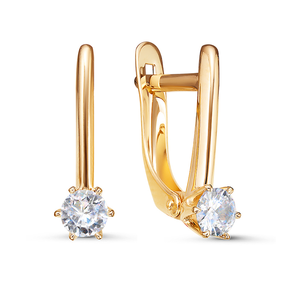 Серьги из золота 585 пробы