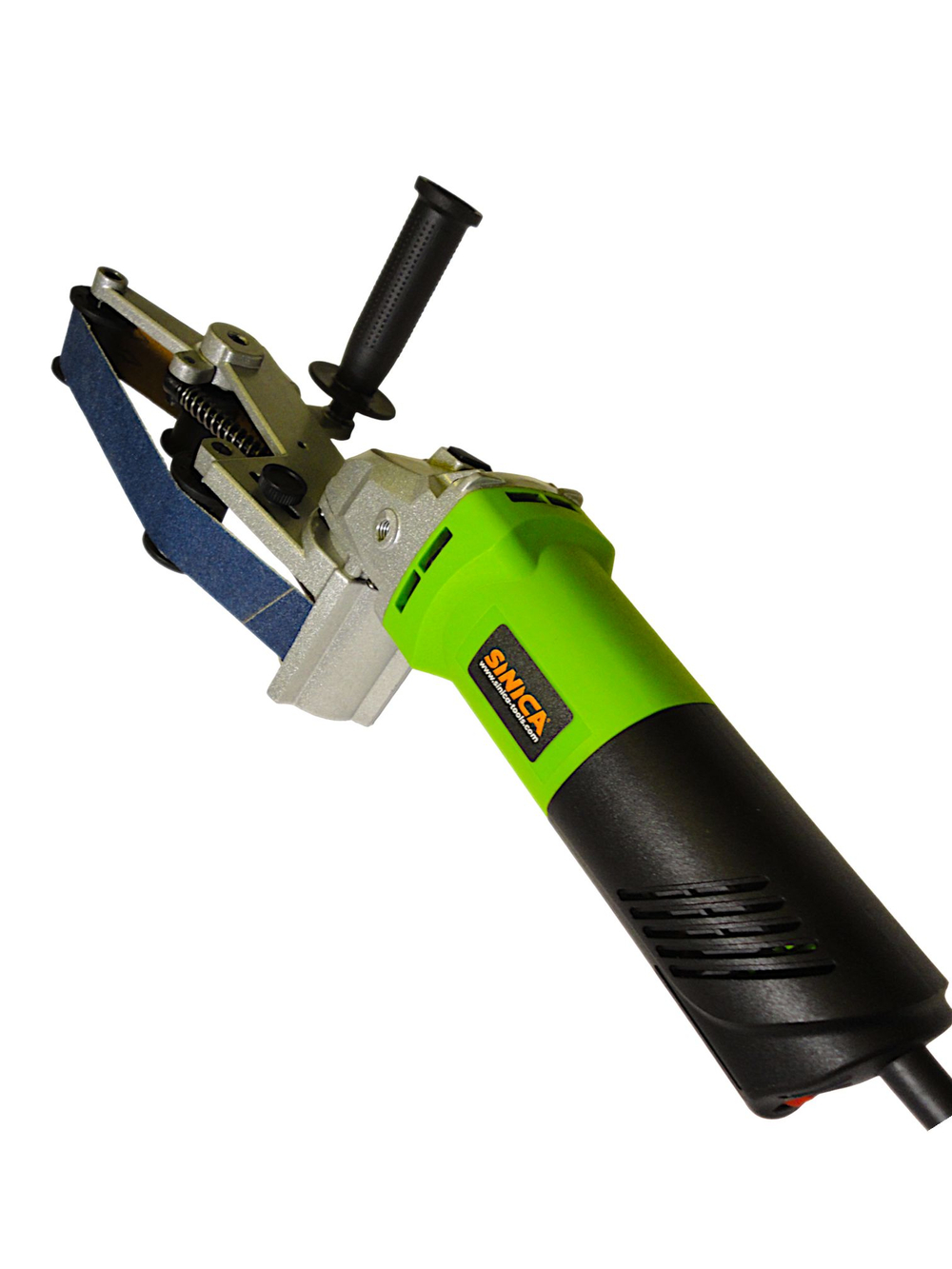 Трехроликовая ленточная шлифовальная машина MY3020 SINICA, лента 32х550 мм