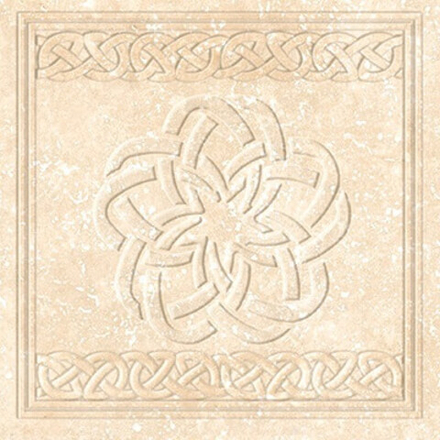 Exagres Stone Dec.Flor Cream 33x33