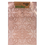 Салфетка на стол 30*45см «Снежинка» розовое золото