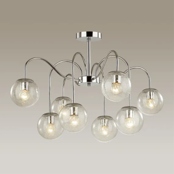 4551/8C COMFI LN21 000 хром Люстра потолочная E27 8*60W 220V DARCY