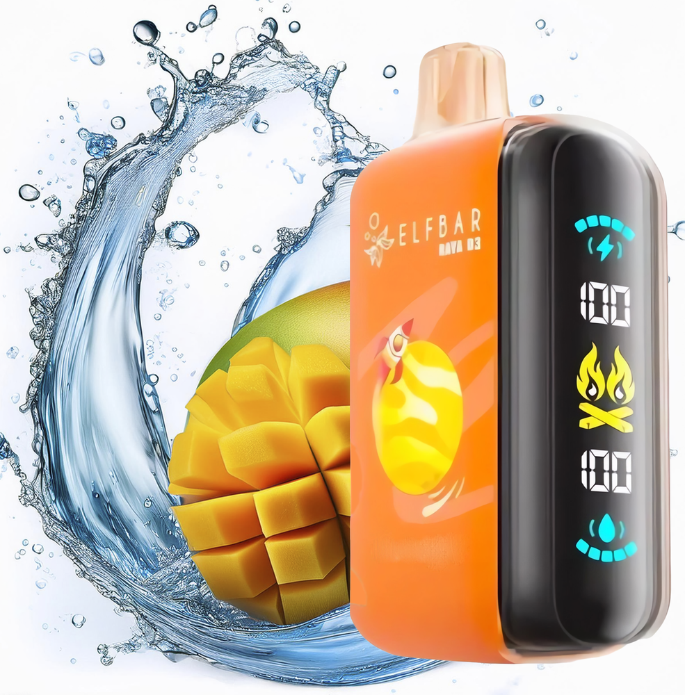 ELF BAR RAYA D3 -  Mango (5% nic)