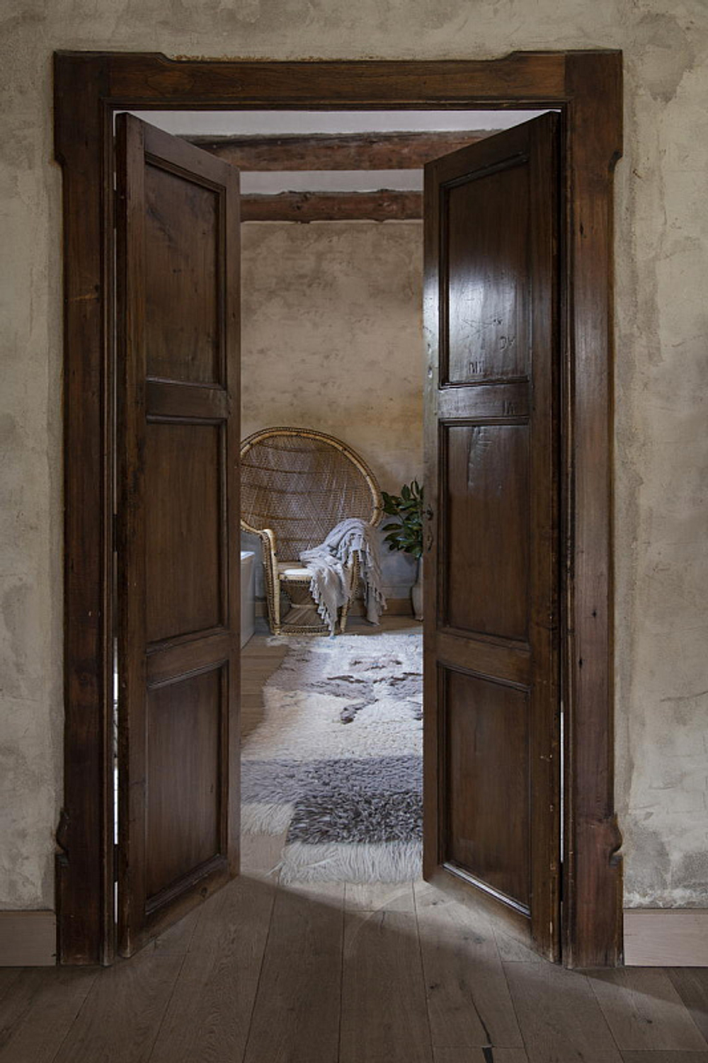 Шерстяной стираемый ковер Lorena Canals Zuni 240х90 см