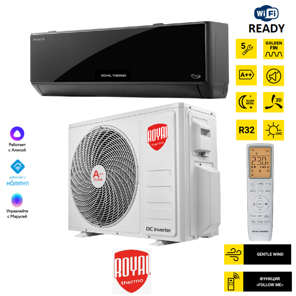 Royal Thermo Barocco DC RTBI-09HN8/black