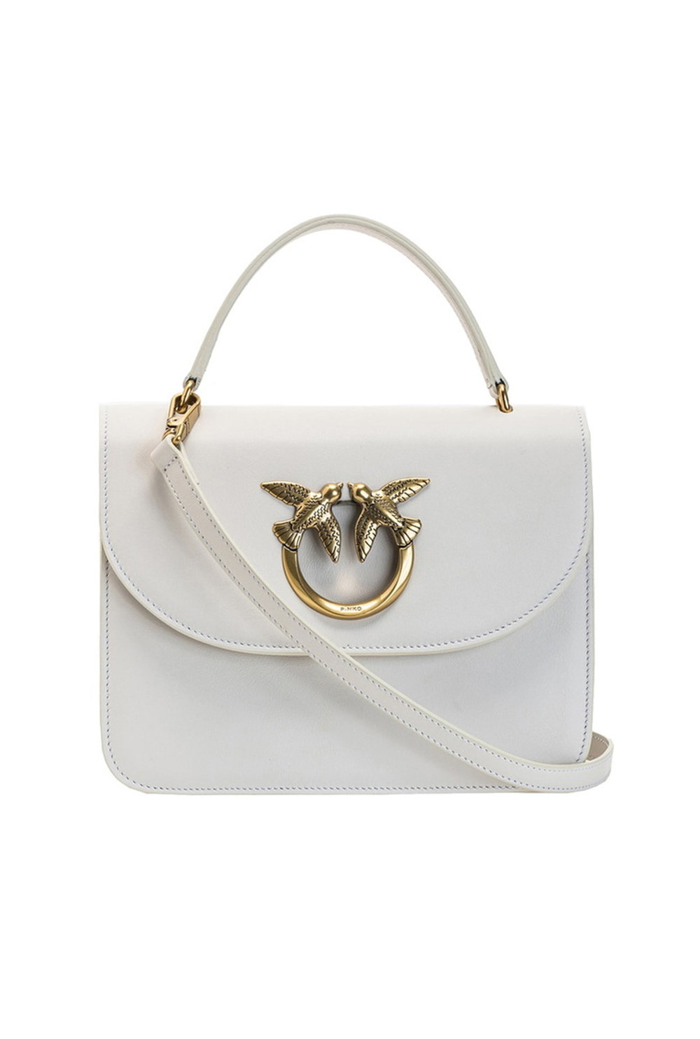 LOVE BAG CLICK TOP HANDLE – white