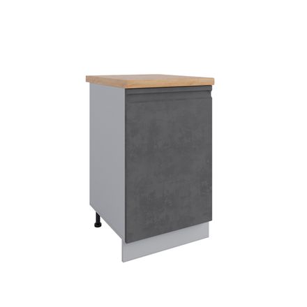 Кухня Модуль С 450 Скала Бетон темный (левый)