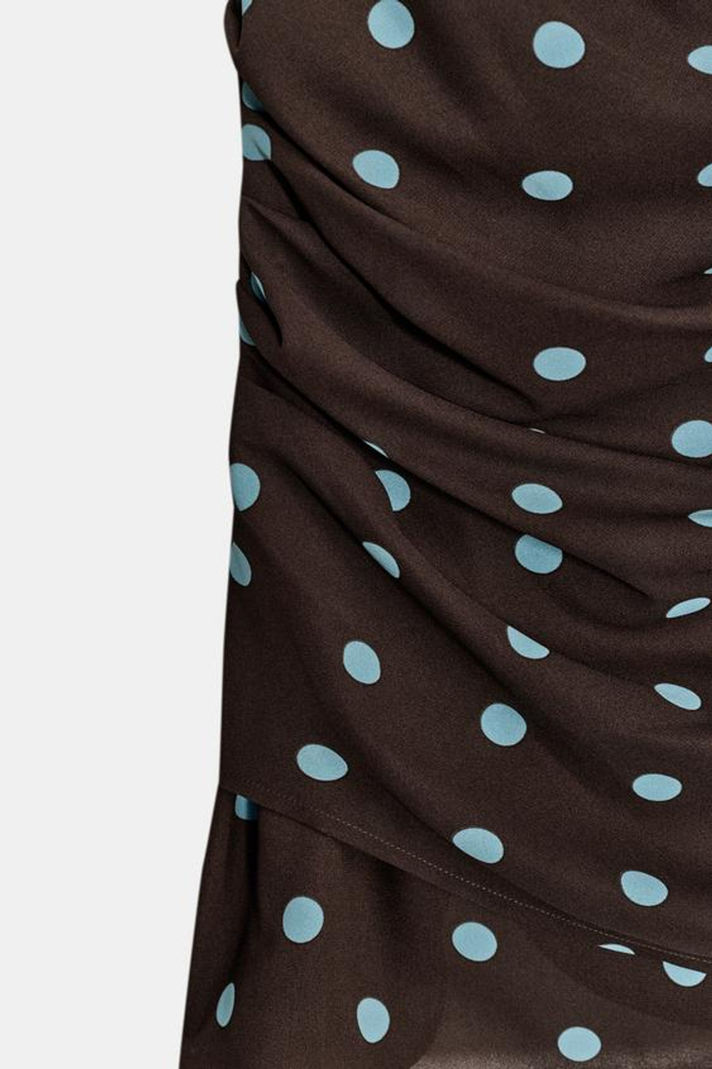 МИНИ-ПЛАТЬЕ С УЗОРОМ В ТОЧКИ - ZARA