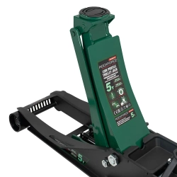 Домкрат подкатной гидравлический 5т (h min 96мм, h max 595мм),вес 49,50 RockFORCE RF-T815011L