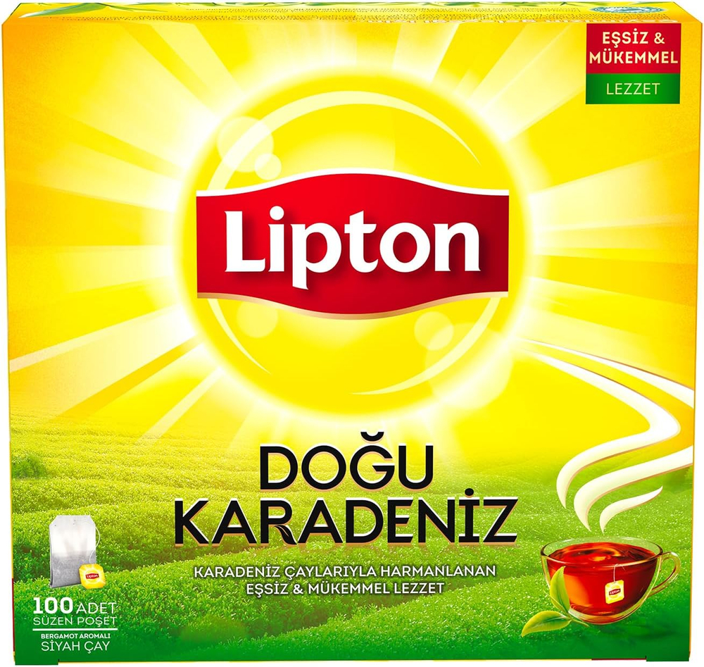 Чай Lipton «Восточное Черноморье» в пакетиках, 100 шт. - Lipton