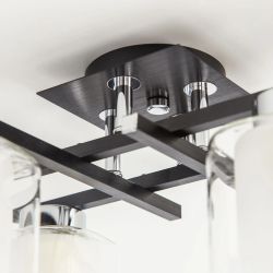 Citilux Диез CL111161 Люстра потолочная Чёрная