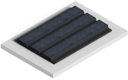 Стеновая панель HiWood декорированная, 270x12 см