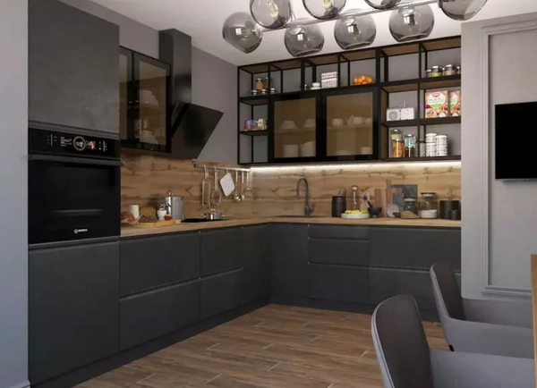 Примеры современных дизайнов кухонь из интернета