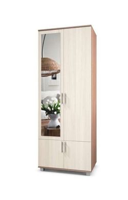 Шкаф двухстворчатый "Карина" К22 (ясень шимо темный\ясень шимо свелый), ЛДСП, MODERN, г. Ижевск