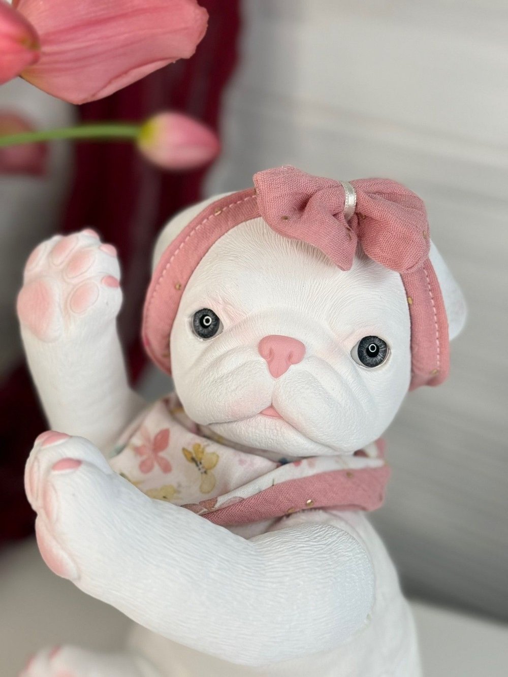 Игрушка мягконабивная 35см AniReal Бульдог (60111)