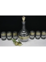 Набор графин и 6 стопок