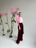 Брюки Office винный