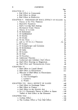 Galvanomagnetic and thermomagnetic effects. The Hall and allied phenomena | L L. b. 1863 Campbell