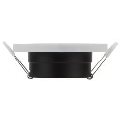 Светильник встраиваемый декоративный ЭРА DK90 WH/BK под лампу MR16 GU5.3 белый/черный