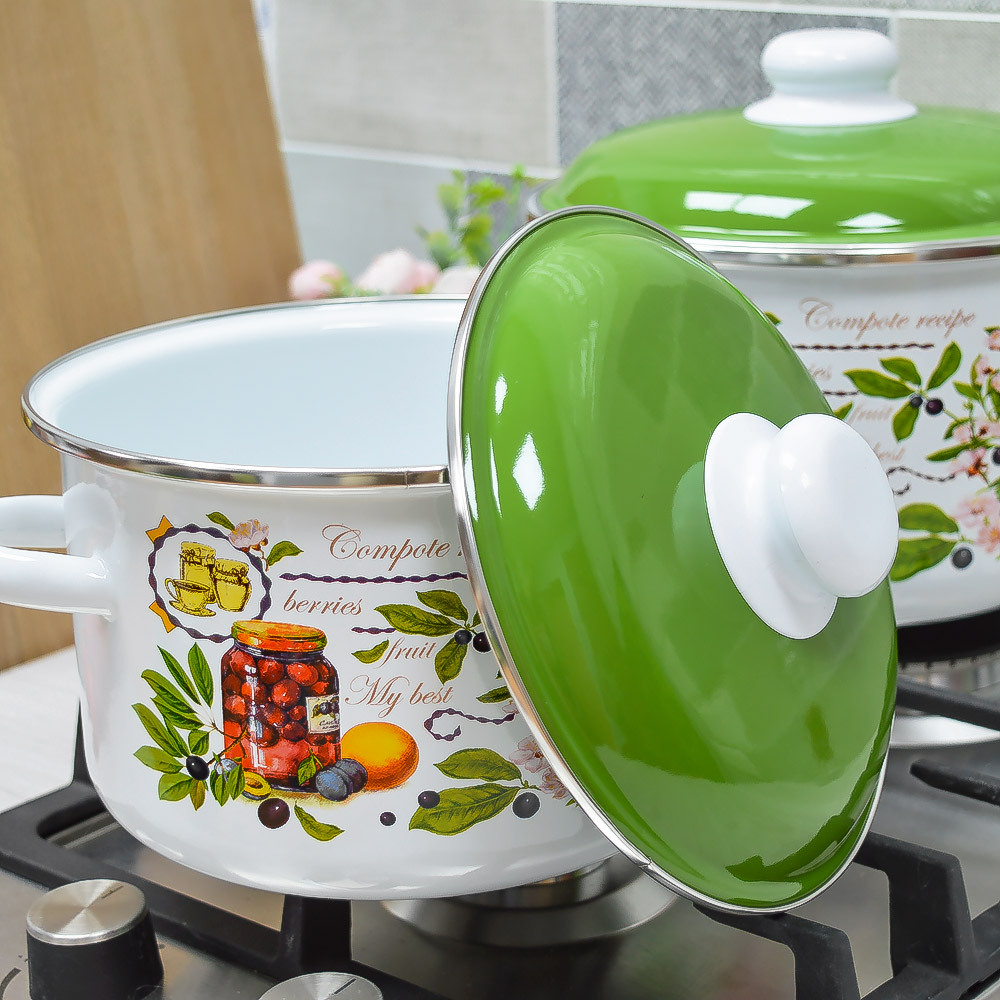 Набор кастрюль "Вкусный компот" №43
