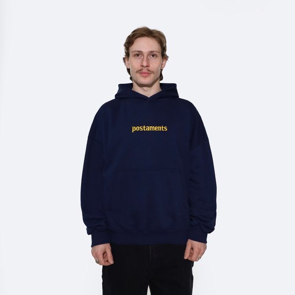 Худи Postaments Basic Logo (navy) артикул: - купить в магазине Дайс